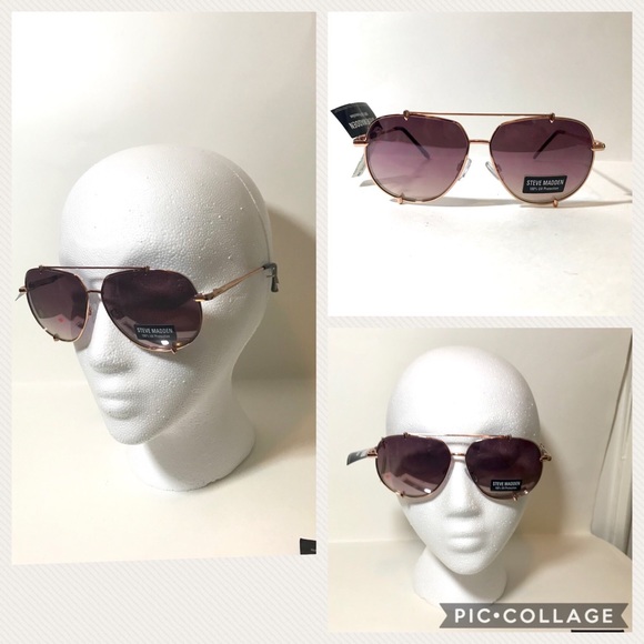 Steve Madden Accessories - 😎Steve Madden Rose Gold Aviator Sunglasses 😎